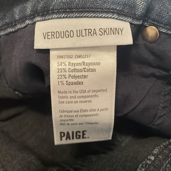 Paige Verdugo Ultra Skinny Jeans - Picture 5 of 7